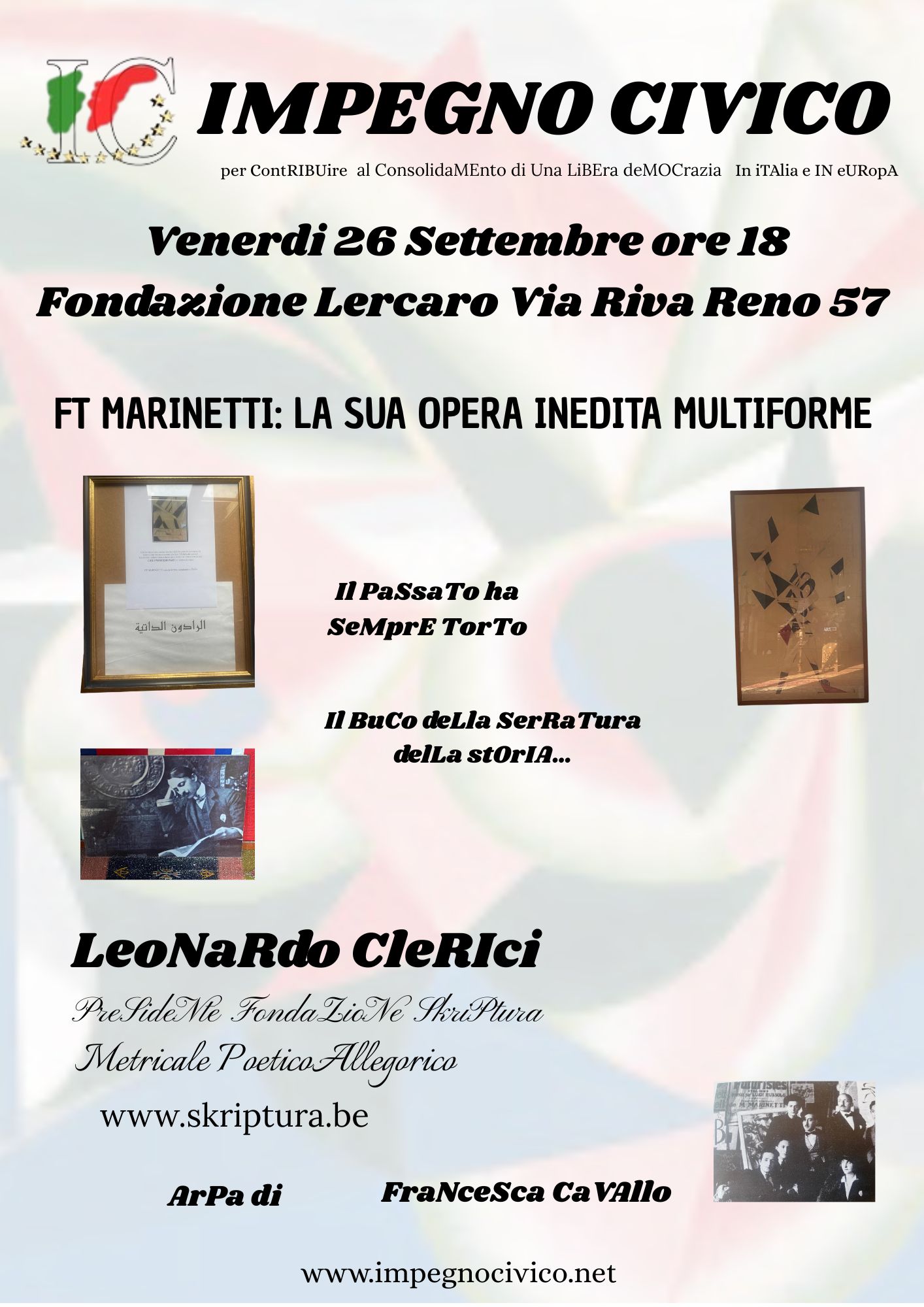 PETRONIO, FT MARINETTI, BOLOGNA, LE ROI BOMBANCE