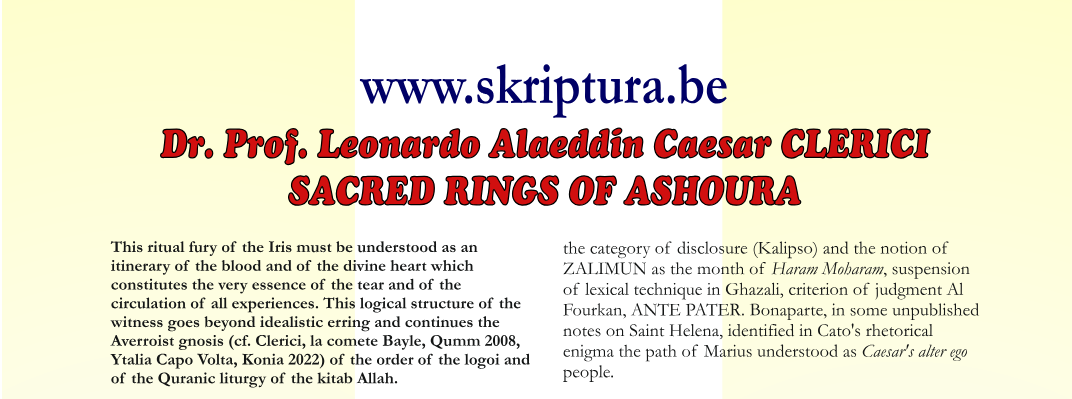 Sacred rings of ashoura